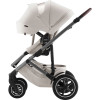 Britax Römer Smile 5Z - прогулянкова коляска, візок на будь-яку місцевість,з колекції LUX (люксові екологічні тканини та шкіряні деталі) • Soft Taupe LUX