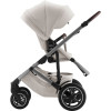 Britax Römer Smile 5Z - прогулянкова коляска, візок на будь-яку місцевість,з колекції LUX (люксові екологічні тканини та шкіряні деталі) • Soft Taupe LUX