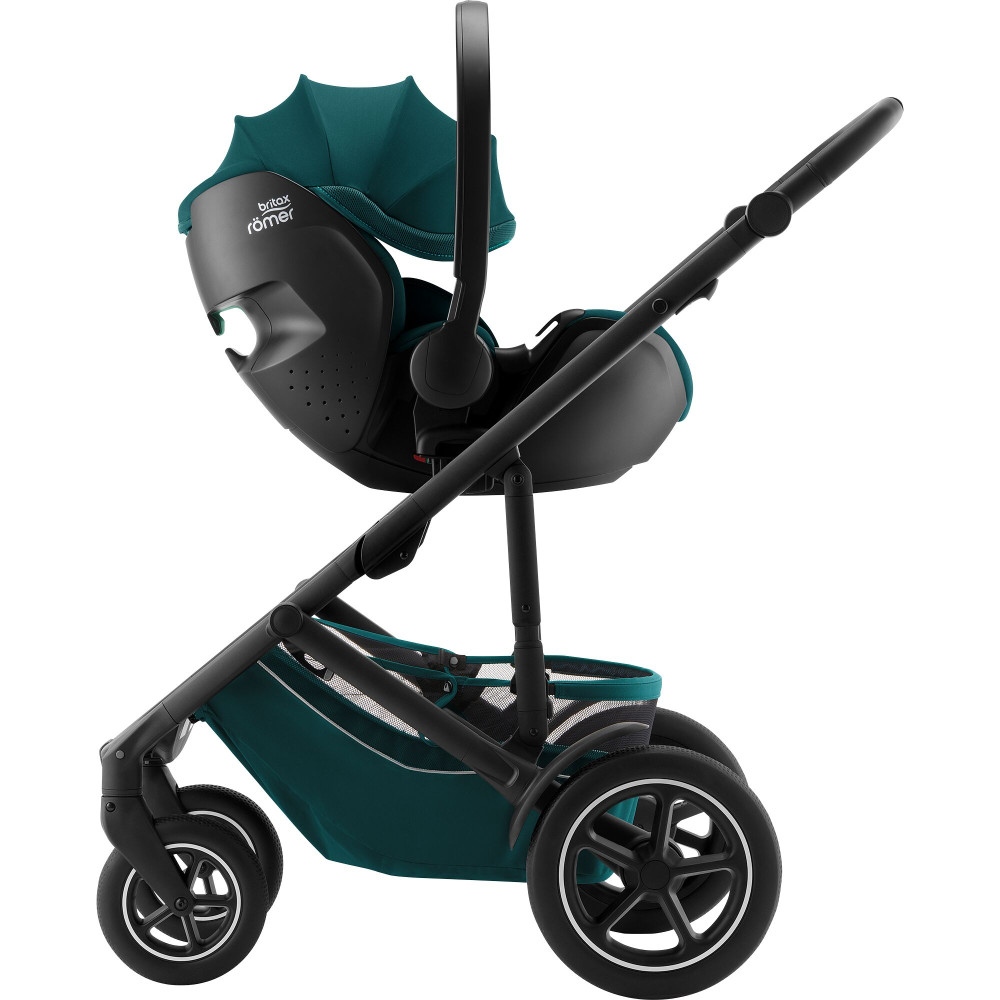 Britax Romer Baby-Safe Pro - поворотне, розкладне автокрісло для немовля, переноска (від народження - 15 міс, 40 - 85 см) • Atlantic Green GreenSense Britax Romer Baby-Safe Pro - поворотне, розкладне автокрісло для немовля, переноска (від народження - 15 міс, 40 - 85 см) • Atlantic Green GreenSense