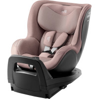 Britax Romer Dualfix PRO M - obrotowy fotelik samochodowy (3m - 4lat / 61 - 105cm), montaż tyłem lub przodem do kierunku jazdy, ISOFIX z podpórką, ochrona boczna • Style Dusty Rose