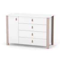 Veres Monaco 1200 - komoda dziecięca (120 cm) • Cappuccino White