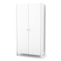 Veres Monaco 960 - szafa dziecięca, dwudrzwiowa (96x47x180 cm) • White