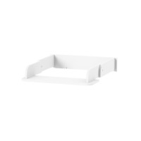 Veres - składany przewijak na komodę, wąski 600 (49.6x68 cm) • White