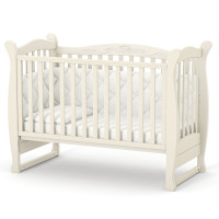Veres LD15 - дитяче ліжечко (120x60 см) • Beige Veres LD15 - дитяче ліжечко (120x60 см) • Beige