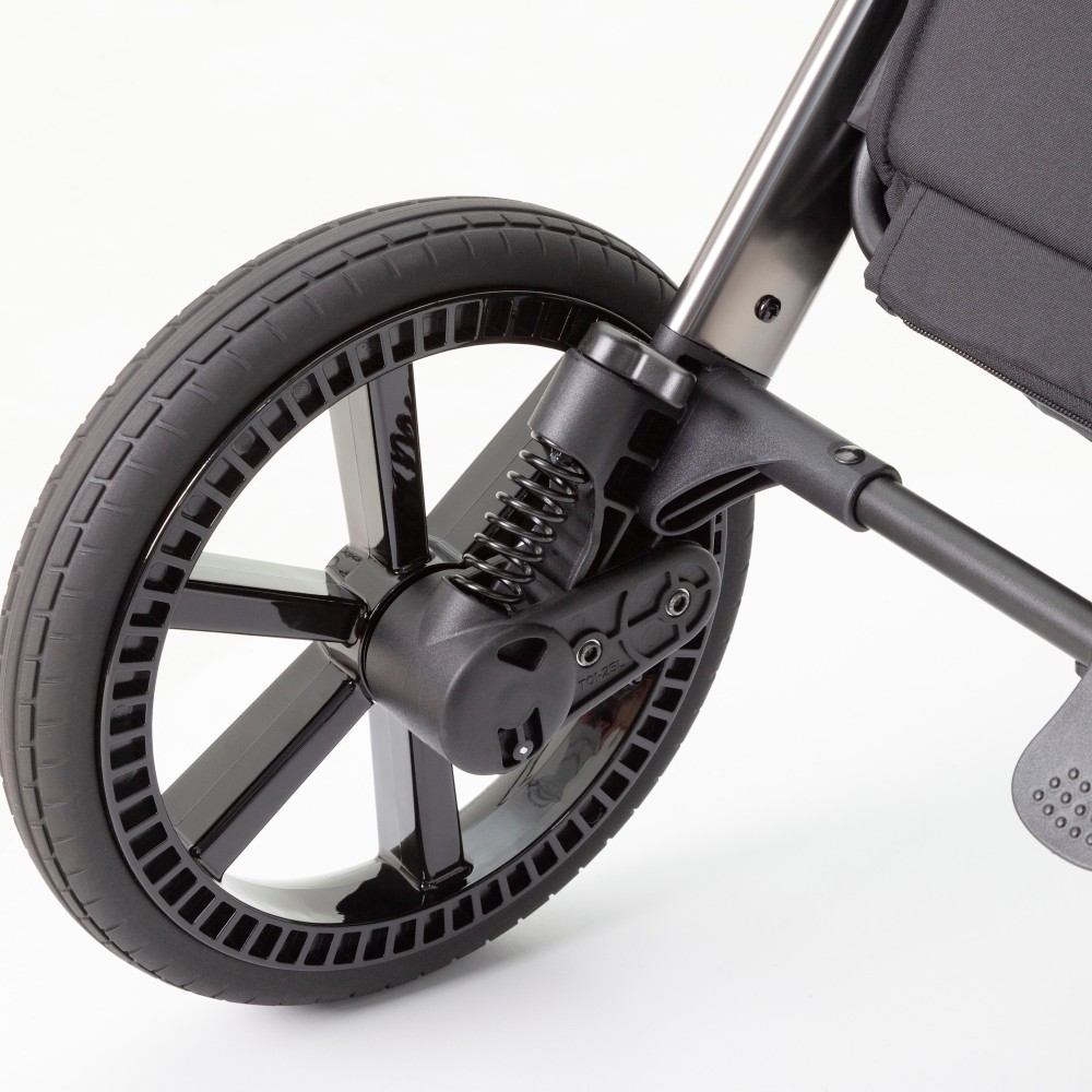 Carrello Omega CRL-6530/1 - wózek dziecięcy 2w1, całoroczny wózek z lampką LED • Perfect Green