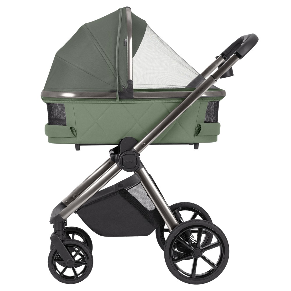 Carrello Omega CRL-6530/1 - wózek dziecięcy 2w1, całoroczny wózek z lampką LED • Perfect Green