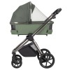 Carrello Omega CRL-6530/1 - wózek dziecięcy 2w1, całoroczny wózek z lampką LED • Perfect Green