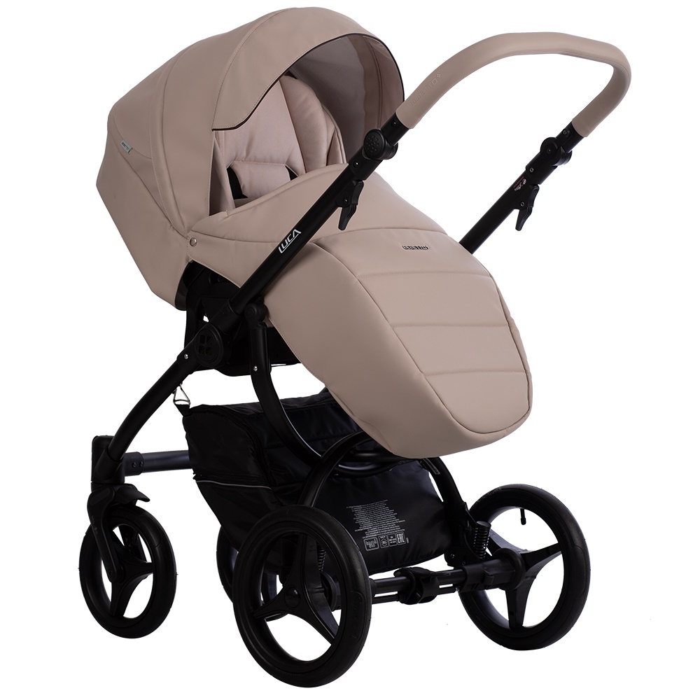 Bebetto Luca - wózek wielofunkcyjny 2w1 • Pro 30 Latte Bebetto Luca - wózek wielofunkcyjny 2w1 • Pro 30 Latte