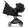 Cybex Orfeo - легка прогулянкова коляска, візок для подорожей, складається до розміру ручної поклажі • Magic Black