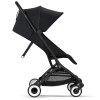 Cybex Orfeo - легка прогулянкова коляска, візок для подорожей, складається до розміру ручної поклажі • Magic Black