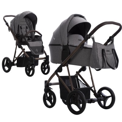 Bebetto Flavio Choco - wózek wielofunkcyjny 2w1 • 11