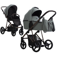 Bebetto Flavio Choco Pro - дитяча коляска 2в1 • PRO 09