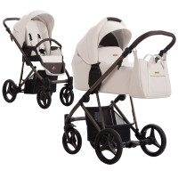 Bebetto Flavio Choco Pro - дитяча коляска 2в1 • PRO 14 Bebetto Flavio Choco Pro - дитяча коляска 2в1 • PRO 14