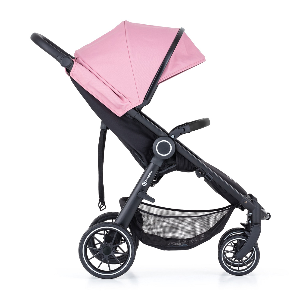 Petite Mars Street+ RWS - wózek spacerowy / spacerówka na każdy teren • Rose Pink Black