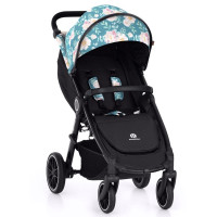 Petite Mars Street+ RWS Limited 100 Black - wózek spacerowy / spacerówka na każdy teren • Roses