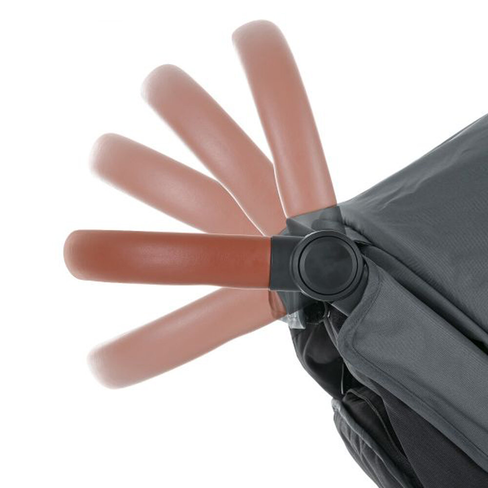 Petite Mars Street+ RWS Limited 100 Oak - wózek spacerowy / spacerówka na każdy teren • Prehistoric Oak 