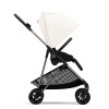 Cybex Melio - lekki wózek spacerowy/ spacerówka do miasta, odwracane siedzisko • Canvas White