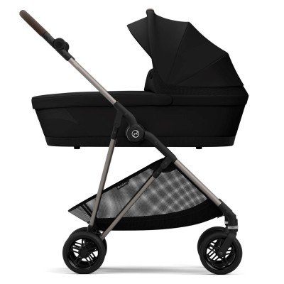 Cybex Melio - lekki wózek wielofunkcyjny 2w1 • Magic Black