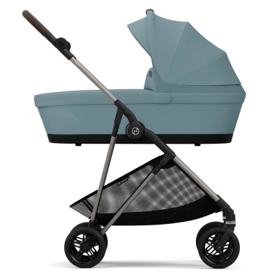 Cybex Melio - lekki wózek wielofunkcyjny 2w1 • Stormy Blue