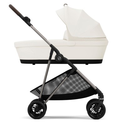 Cybex Melio - lekki wózek wielofunkcyjny 2w1 • Canvas White