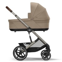 Cybex Balios S Lux 2024 - wielofunkcyjny wózek 2w1 • Almond Beige