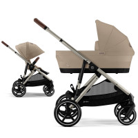 Cybex Gazelle S - wózek wielofunkcyjny 2w1 dla jednego dziecka • Almond Beige