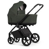 Venicci Claro 2 - легка дитяча коляска 2в1 з регулюванням висоти люльки та прогулянкового сидіння • Forest