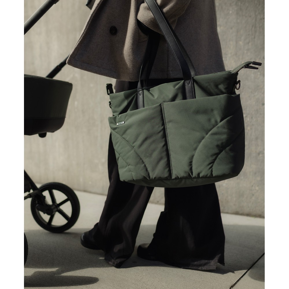 Venicci Claro 2 - легка дитяча коляска 2в1 з регулюванням висоти люльки та прогулянкового сидіння • Forest