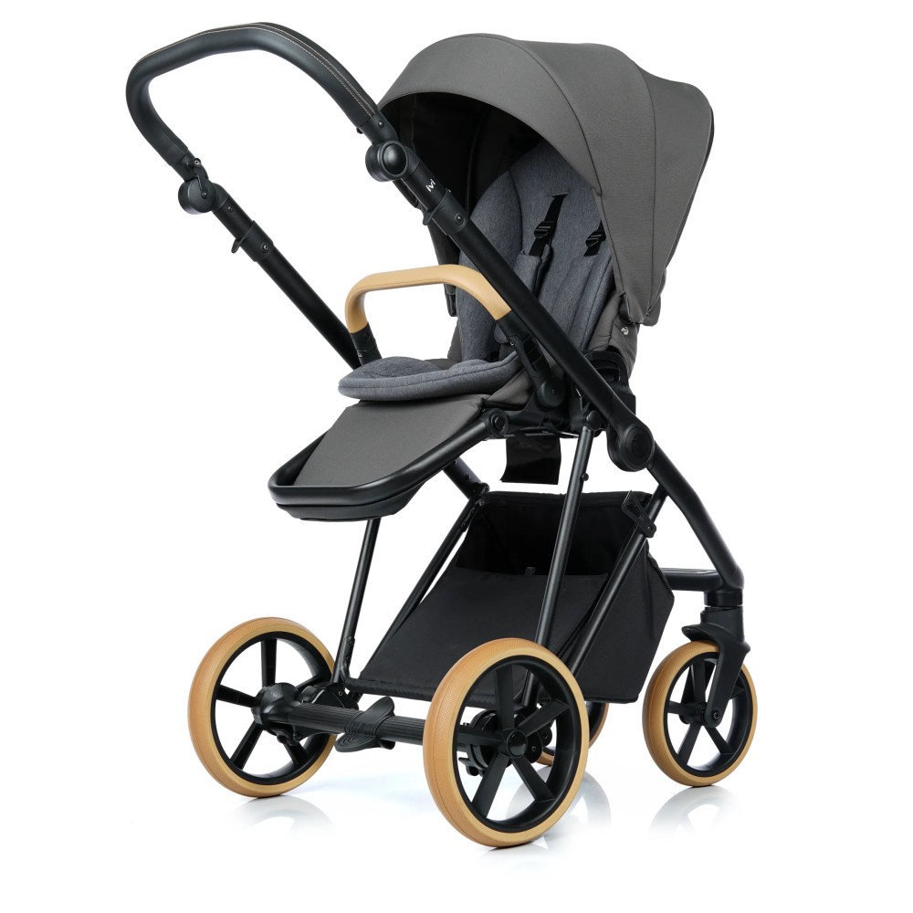 Roan IVI 2.0 Vintage - wózek dziecięcy 2w1 • Sicilian Olive