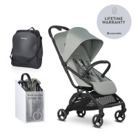 Easywalker Rockey S - wózek spacerowy z automatycznym składaniem / lekka spacerówka • Fresh Green