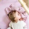 Poofi Organic Color - дитяче простирадло з органічної бавовни для ліжечка (120 х 60 см) • Piwonia