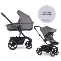 Easywalker Harvey 5 - дитяча коляска 2в1 з адаптерами, Lite RWS • Pebble Grey