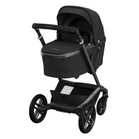 Maxi Cosi Fame - дитяча коляска 2в1, коляска для бездоріжжя (система освітлення LED, вбудований павербанк, регульована по висоті люлька) • Twillic Black