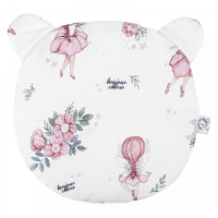 Bonjour Cherie Miś - дитяча бамбукова подушка з вушками 30x30 см • Wróżki