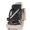 Carrello Octopus CRL-16002 - obrotowy fotelik samochodowy i-Size (0 - 12 lat / 40 - 150 cm), montaż tyłem i przodem do kierunku jazdy, mocowania ISOFIX • Midnight Black