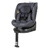 Carrello Octopus CRL-16002 - obrotowy fotelik samochodowy i-Size (0 - 12 lat / 40 - 150 cm), montaż tyłem i przodem do kierunku jazdy, mocowania ISOFIX • Deepwater Grey