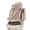 Carrello Octopus CRL-16002 - obrotowy fotelik samochodowy i-Size (0 - 12 lat / 40 - 150 cm), montaż tyłem i przodem do kierunku jazdy, mocowania ISOFIX • Sandstone Beige