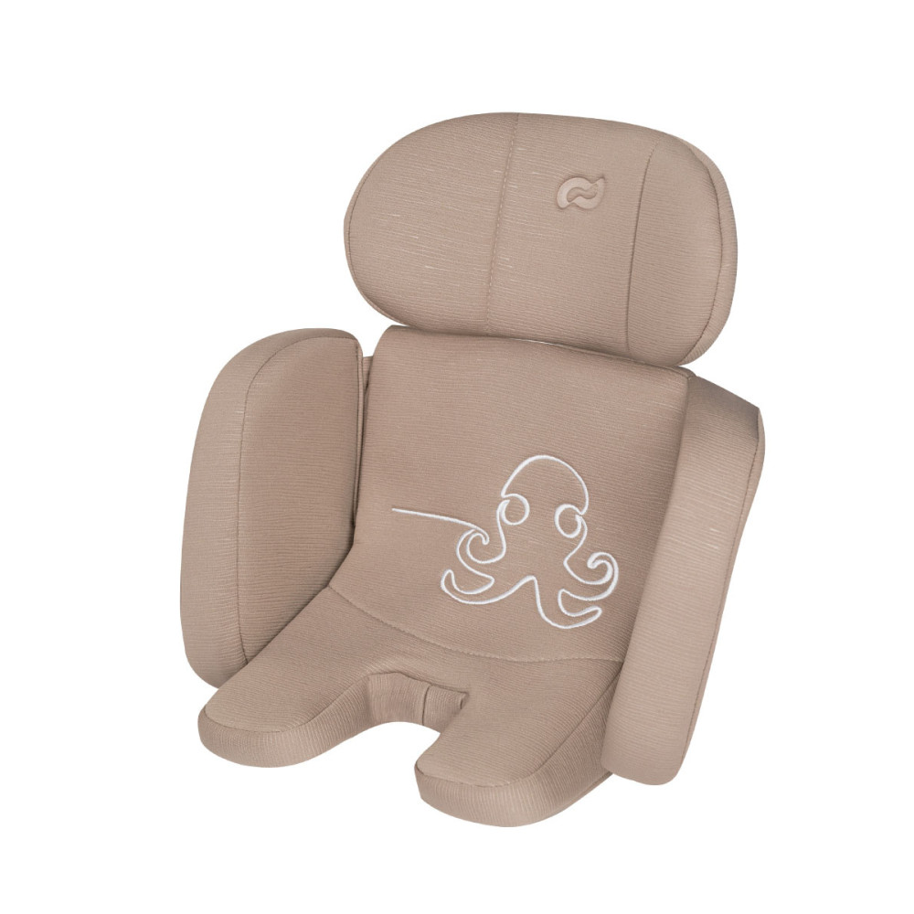 Carrello Octopus CRL-16002 - obrotowy fotelik samochodowy i-Size (0 - 12 lat / 40 - 150 cm), montaż tyłem i przodem do kierunku jazdy, mocowania ISOFIX • Sandstone Beige
