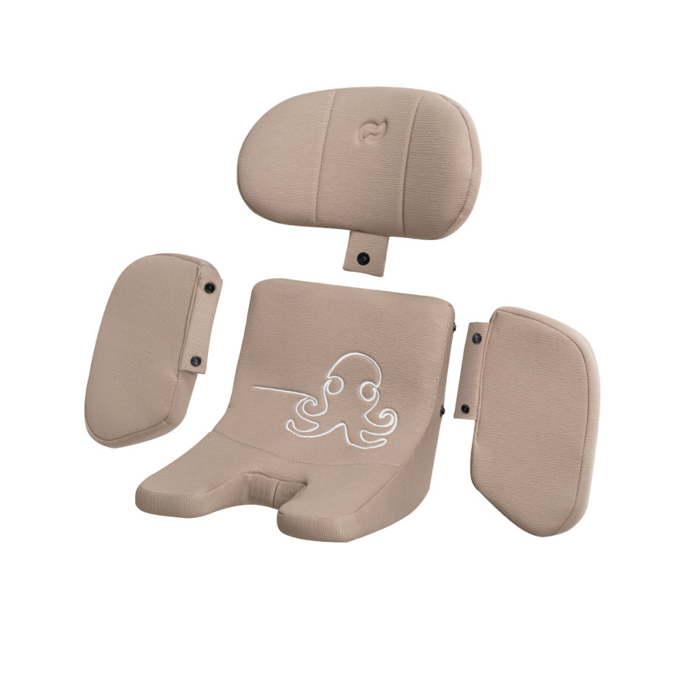 Carrello Octopus CRL-16002 - obrotowy fotelik samochodowy i-Size (0 - 12 lat / 40 - 150 cm), montaż tyłem i przodem do kierunku jazdy, mocowania ISOFIX • Sandstone Beige