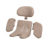 Carrello Octopus CRL-16002 - obrotowy fotelik samochodowy i-Size (0 - 12 lat / 40 - 150 cm), montaż tyłem i przodem do kierunku jazdy, mocowania ISOFIX • Sandstone Beige