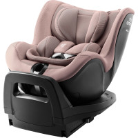 Britax Romer Dualfix PRO - obrotowy fotelik samochodowy (0 - 4lat / 40 - 105cm/ do 19 kg), montaż tyłem lub przodem do kierunku jazdy • Style Dusty Rose