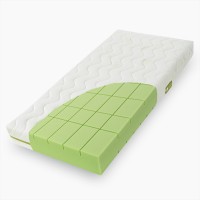 Fiki Miki Bamboo 3+ - materac dziecięcy piankowy do łóżeczka, bamboo covers • 160х80