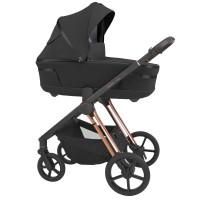 Espiro Miloo - wielofunkcyjny wózek dziecięcy 2w1 • 110 Diamond Black