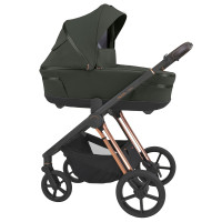 Espiro Miloo - wielofunkcyjny wózek dziecięcy 2w1 • 104 Luxury Green