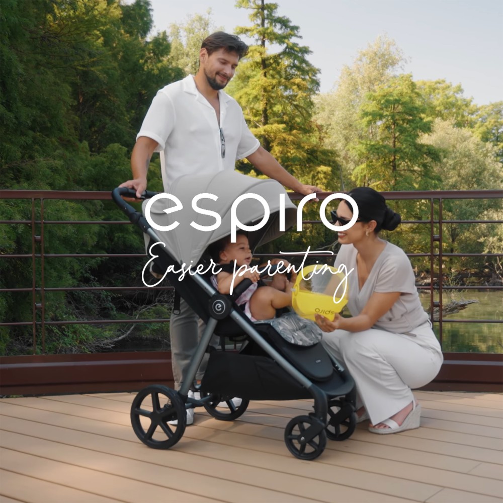 Espiro Wave - stylowy wózek spacerowy / kompaktowa spacerówka • 304 Green Day