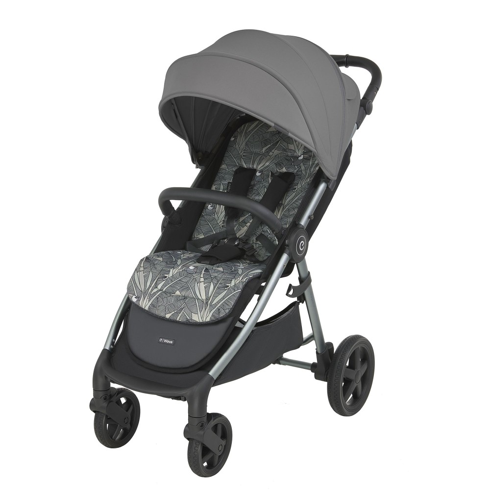 Espiro Wave - stylowy wózek spacerowy / kompaktowa spacerówka • 307 Grey Shadows