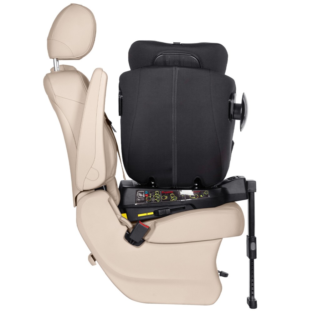 Carrello Genesis + CRL-12807 - поворотне дитяче автокрісло i-Size (0 – 12 років / 40 - 150 см), встановлення  по ходу та проти напрямку руху, кріплення Isofix, подвійний захист від бічних ударів • Beetle Green