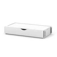 Veres - bujający system z szufladą do łóżeczka Nice • White