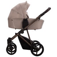 Bebetto Pelpasso - wózek dziecięcy 2w1 • 01 Choco Bebetto Pelpasso - wózek dziecięcy 2w1 • 01 Choco