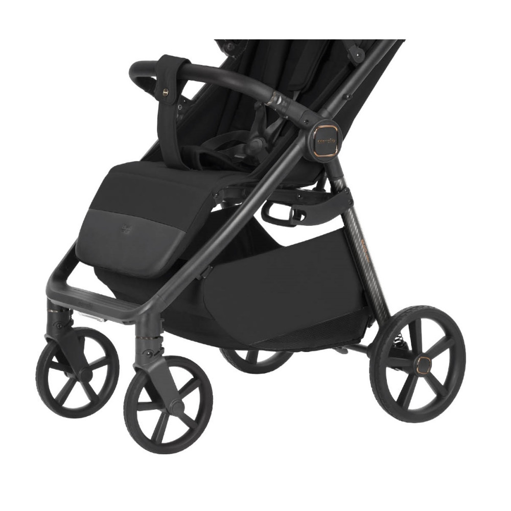 Carrello Bravo Carbon CRL-5530 - wózek spacerowy całoroczny, spacerówka na każdy teren z lampką LED (rączka teleskopowa) • Deep Black Carrello Bravo Carbon CRL-5530 - wózek spacerowy całoroczny, spacerówka na każdy teren z lampką LED (rączka teleskopowa) • Deep Black